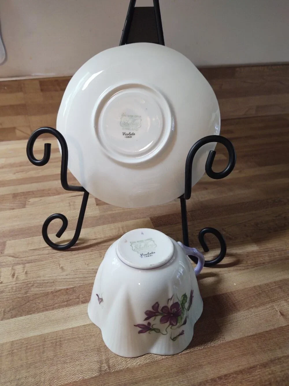 Shelley fine bone China.